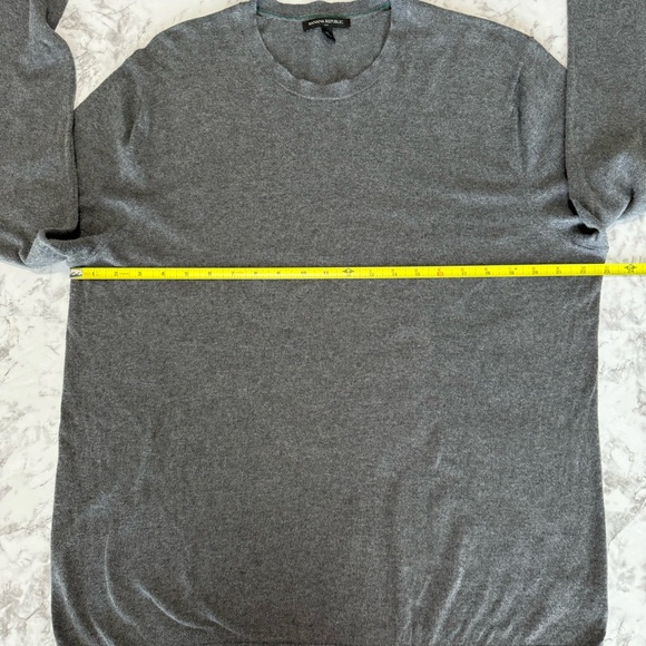 Banana Republic Men’s Gray Long Sleeve Sweater SZ Xl - Picture 6 of 9